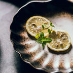 Shell Plate Ceramic Organic Shape 20 Cm