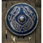 Shield Solid Wood Double Raven 12 Inch Wall Mount