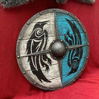 Shield Solid Wood Double Raven 12 Inch Wall Mount