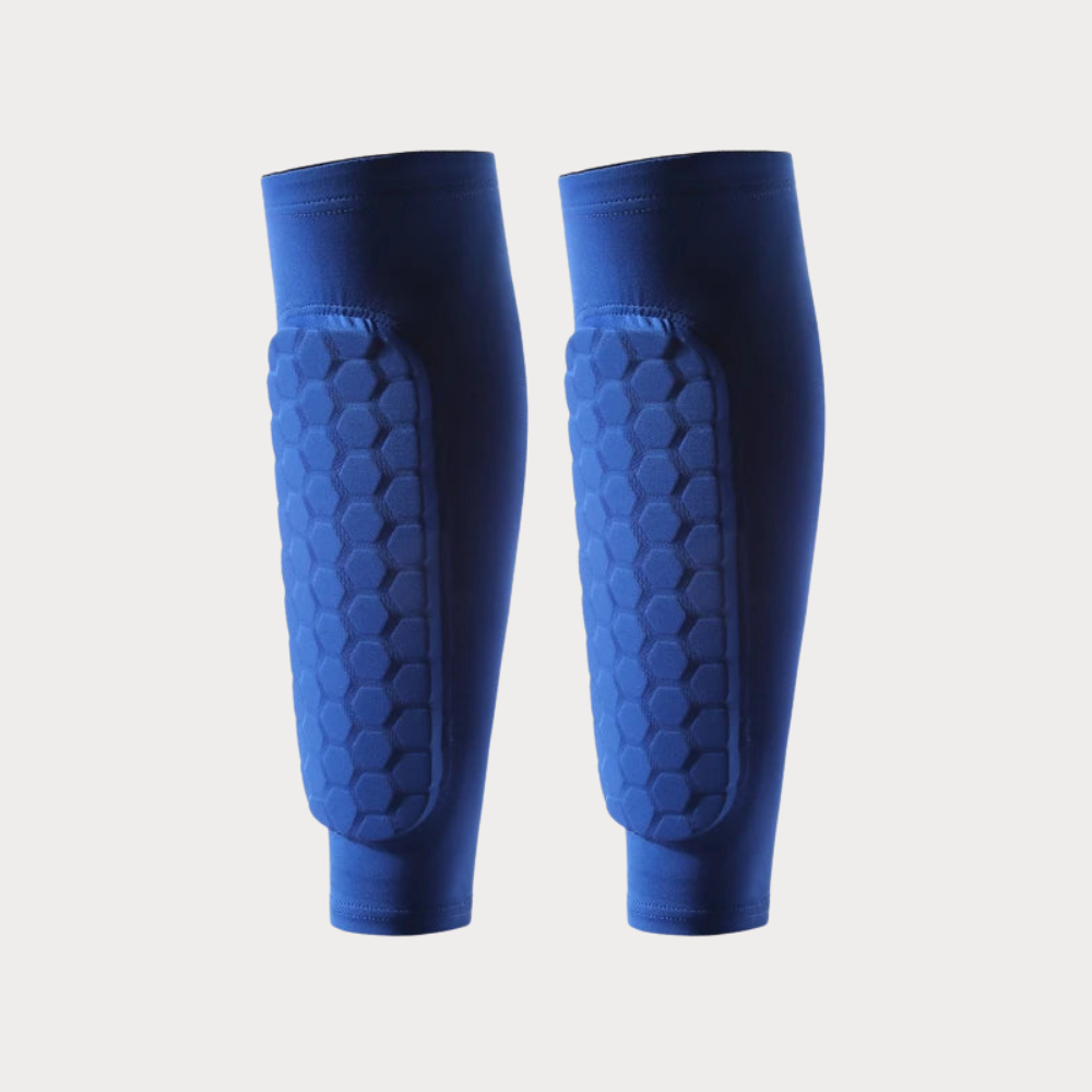 Shin Guard Sleeves Shock-Absorbing Padding Breathable Compression Fit