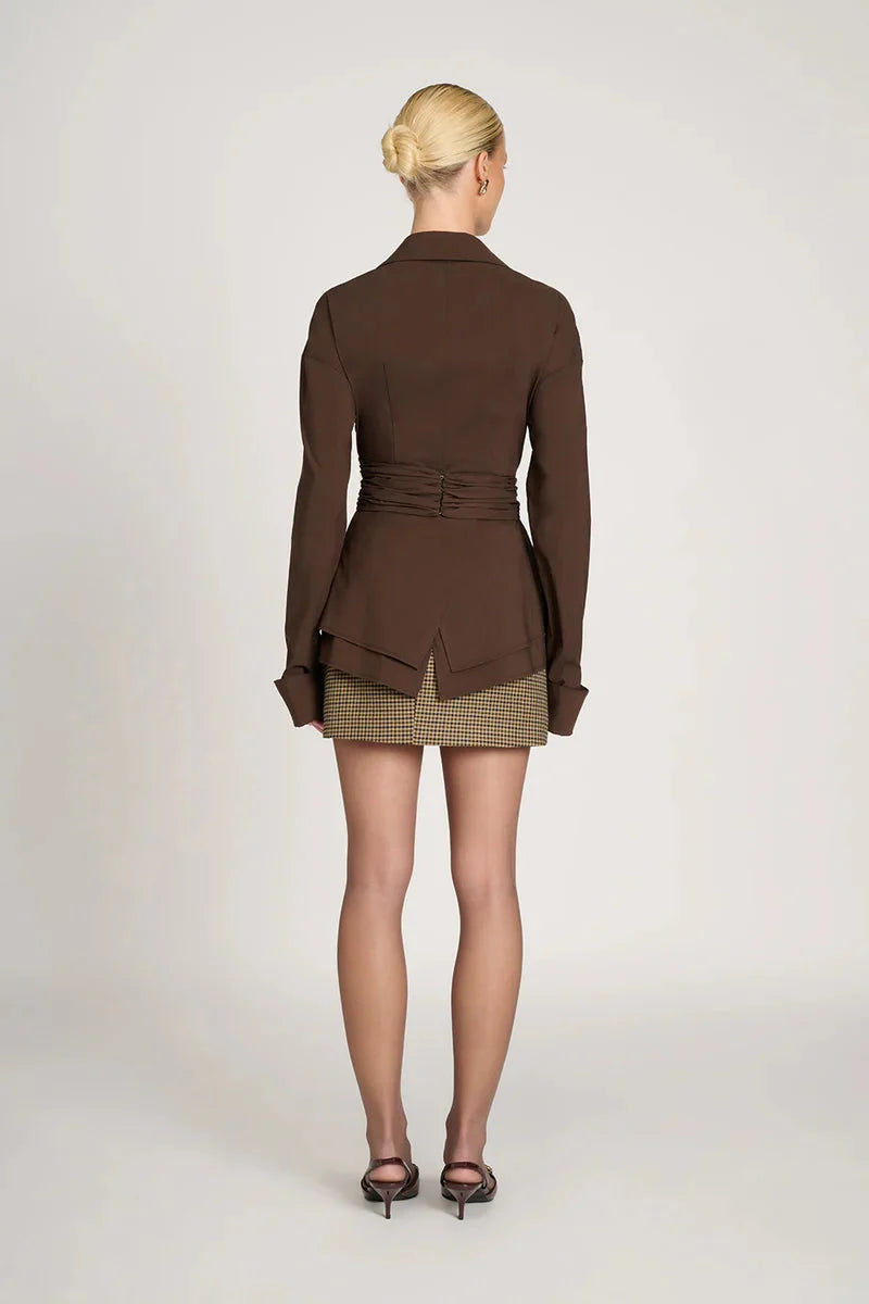Shirt Draped Waist Featherlight & Tailored Fit