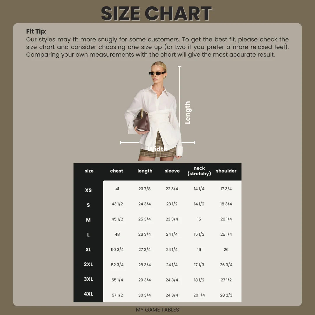 Shirt Draped Waist Featherlight Wrinkle-Resistant