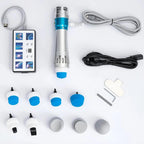 Shockwave Therapy Device Portable Adjustable Energy & Multi-Head
