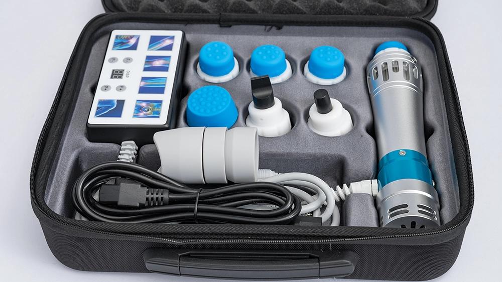 Shockwave Therapy Device Portable Adjustable Energy & Multi-Head