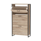Shoe Cabinet 24-Pair Adjustable Shelves