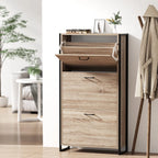 Shoe Cabinet 24-Pair Adjustable Shelves