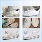 Shoe Cleaning Cream Restores Color Leather & Textile Safe