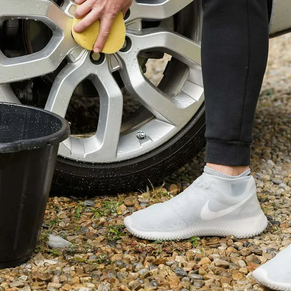 Shoe Covers Waterproof Silicone Non-Slip Packable