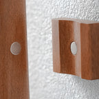Shoe Horn Long-Handled Solid Walnut Wood With Integrated Magnet