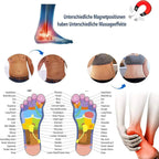 Shoe Insoles Embedded Magnets & Raised Pressure Points Trim-To-Fit