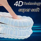 Shoe Insoles Full-Length Arch Support & 4D Massage