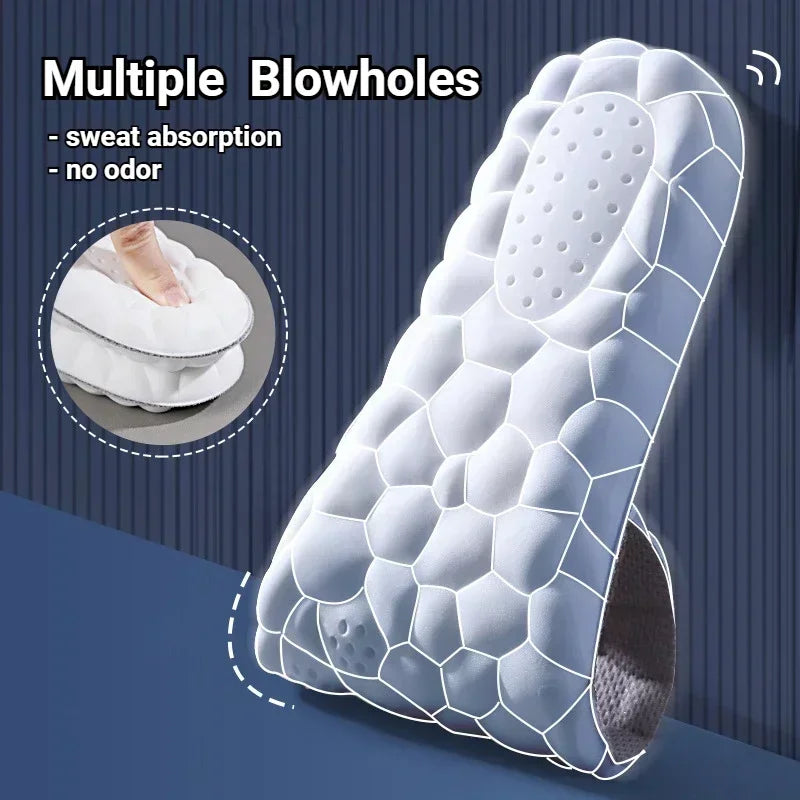 Shoe Insoles Full-Length Arch Support & 4D Massage