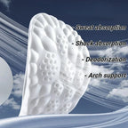 Shoe Insoles Full-Length Arch Support & 4D Massage