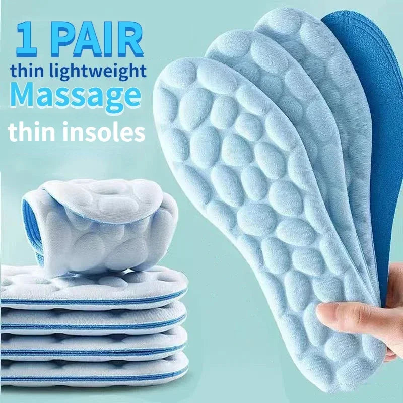 Shoe Insoles Full-Length Arch Support & 4D Massage