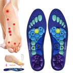 Shoe Insoles Magnetic Pressure-Point Trim-To-Fit