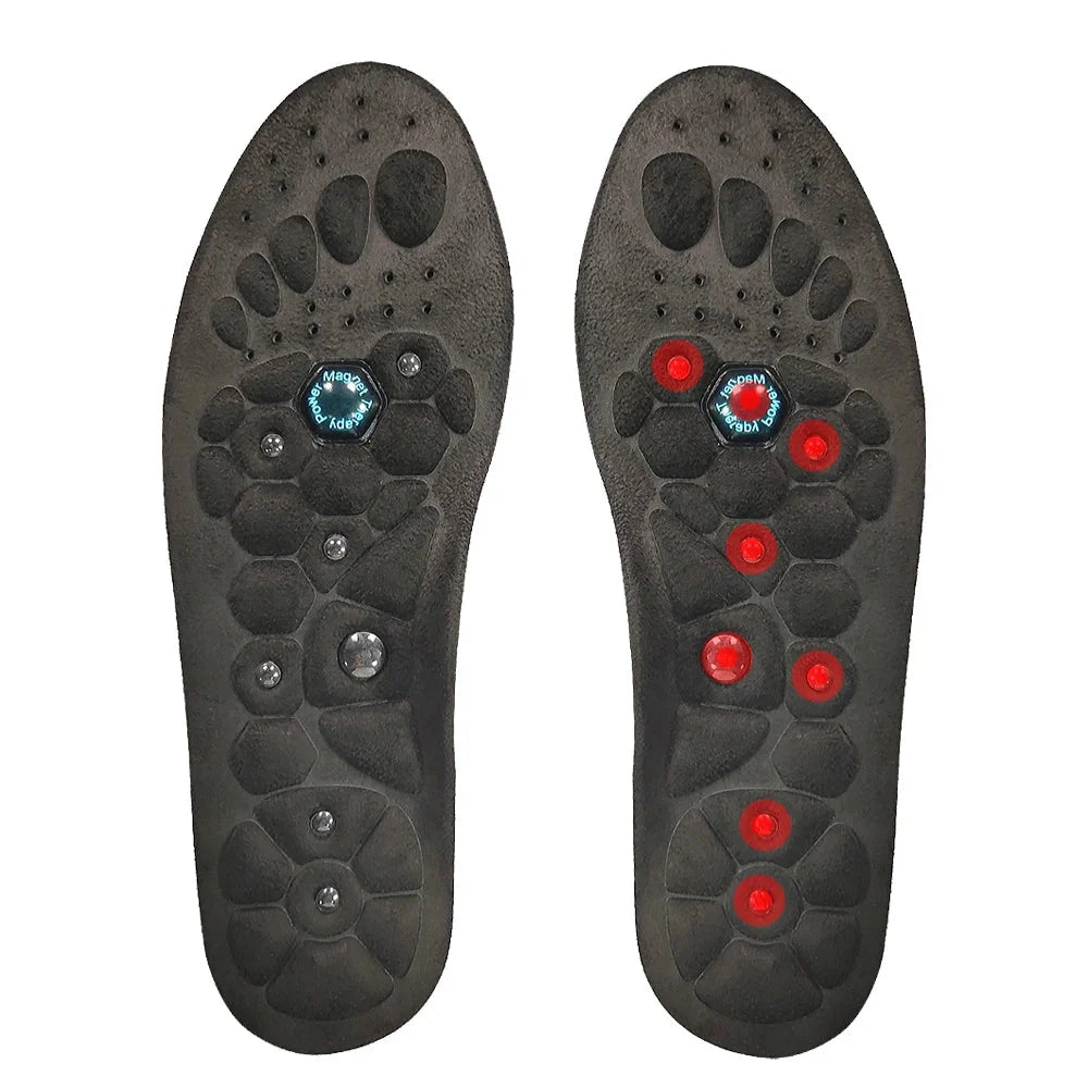 Shoe Insoles Magnetic Pressure-Point Trim-To-Fit