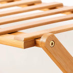 Shoe Rack Bamboo Tiered Foldable