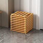 Shoe Rack Bamboo Tiered Foldable
