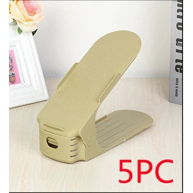 Shoe Rack Double-Tier Adjustable Non-Slip