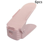 Shoe Rack Double-Tier Adjustable Non-Slip