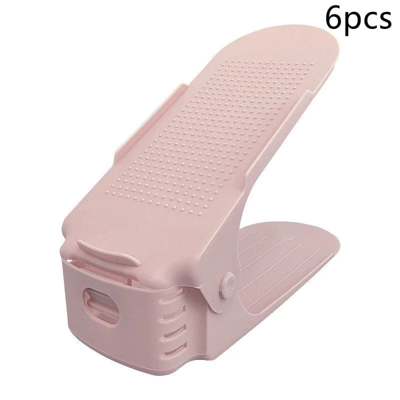 Shoe Rack Double-Tier Adjustable Non-Slip
