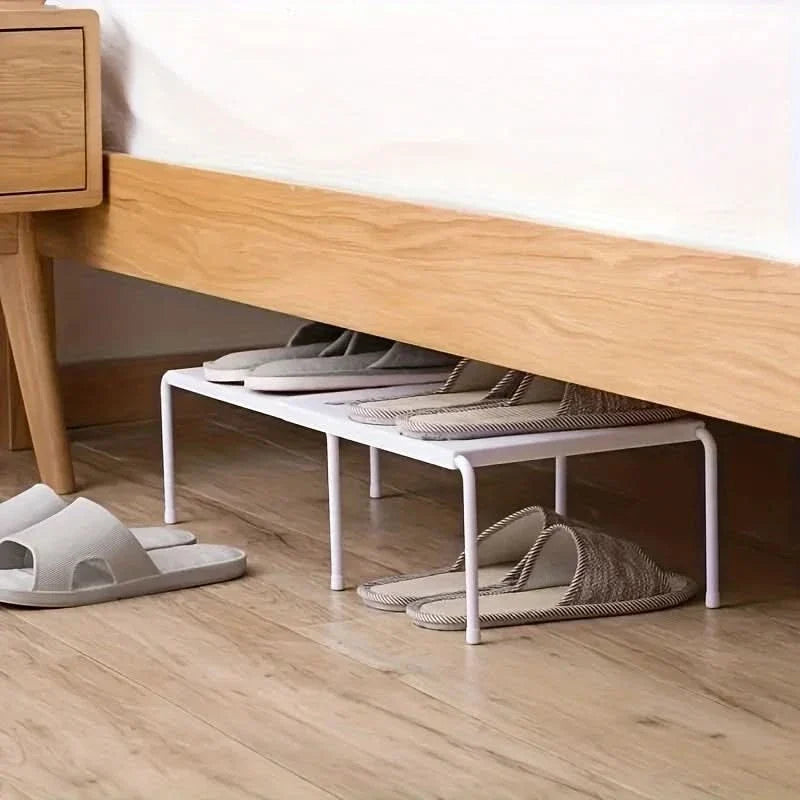 Shoe Rack Multi-Tier Space-Saving Metal Frame