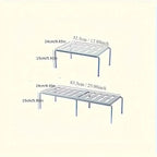 Shoe Rack Multi-Tier Space-Saving Metal Frame