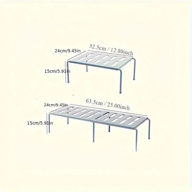 Shoe Rack Multi-Tier Space-Saving Metal Frame