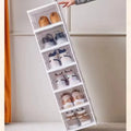Shoe Rack Stackable Foldable Transparent Door