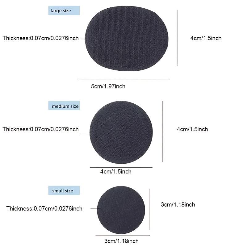 Shoe Repair Patches Self-Adhesive Fabric Peel-And-Stick