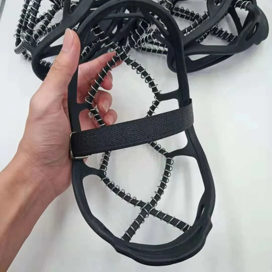 Shoe Spikes Steel Spirals Cold-Resistant TPE
