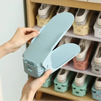 Shoe Stacker Height-Adjustable Space-Saving Set of 6