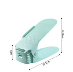 Shoe Stacker Height-Adjustable Space-Saving Set of 6