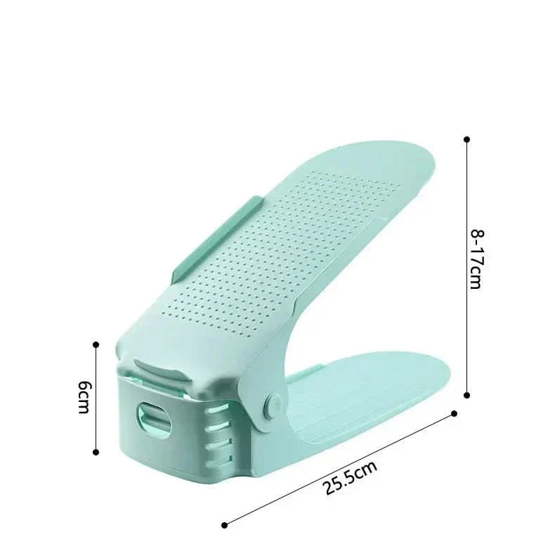 Shoe Stacker Height-Adjustable Space-Saving Set of 6