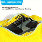 Shoe Wash Bag Padded Lining Reinforced Zipper