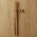 Shoehorn Extra-Long Solid Walnut Ergonomic Handle & Magnetic Storage