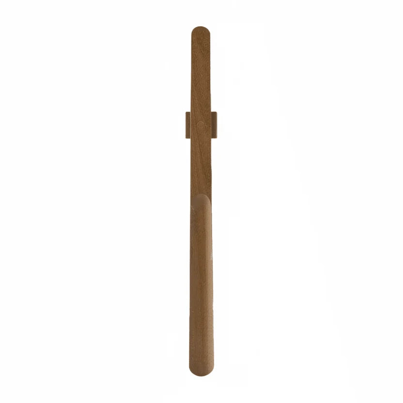 Shoehorn Extra-Long Solid Walnut Ergonomic Handle & Magnetic Storage