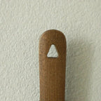 Shoehorn Extra-Long Wooden Handle Magnetic Wall Mount