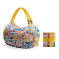 Shopping Tote Foldable Oxford Fabric Water-Resistant 22 lb Capacity
