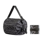 Shopping Tote Foldable Oxford Fabric Water-Resistant 22 lb Capacity
