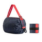 Shopping Tote Foldable Oxford Fabric Water-Resistant 22 lb Capacity