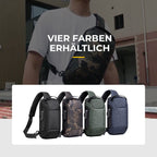 Shoulder Bag Anti-Theft Lock Waterproof Oxford Fabric