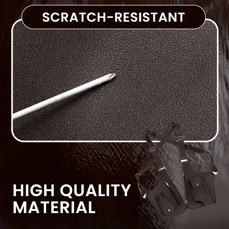 Shoulder Bag Anti-Theft Water-Resistant PU Leather & Ergonomic Straps