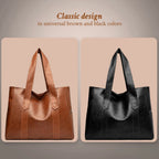 Shoulder Bag Authentic Leather Magnetic Closure & Adjustable Strap