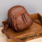 Shoulder Bag Compact Leather Adjustable Strap
