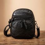 Shoulder Bag Compact Leather Adjustable Strap