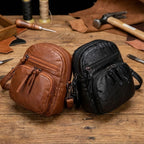 Shoulder Bag Compact Leather Adjustable Strap