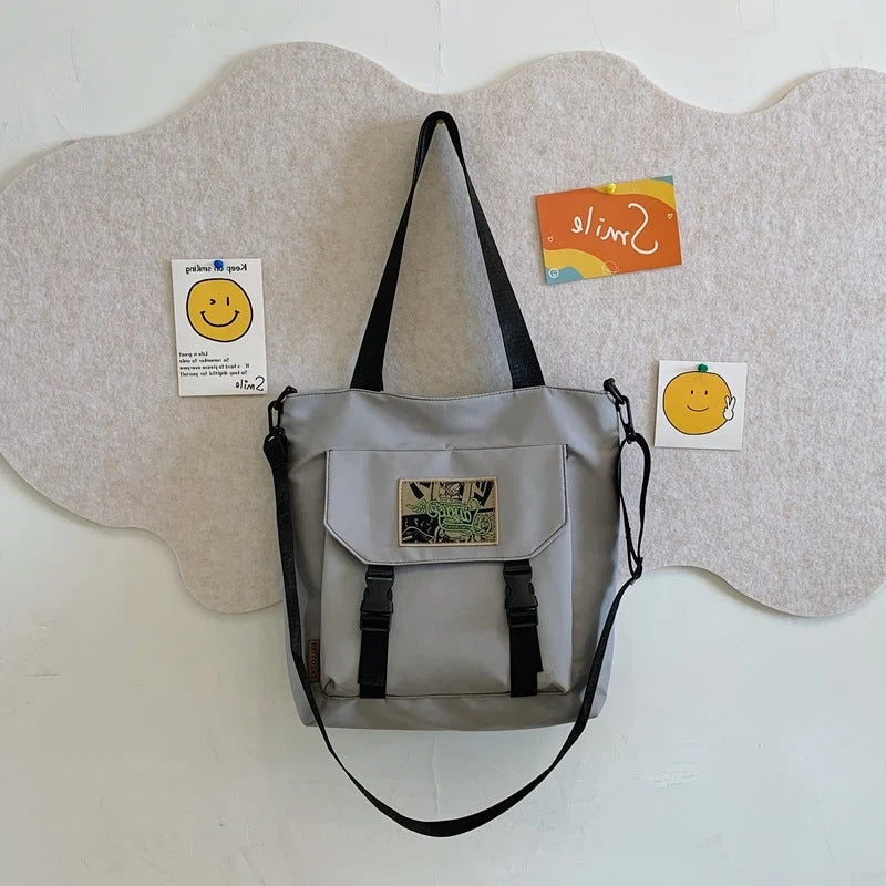 Shoulder Bag Convertible Adjustable Strap Multiple Compartments