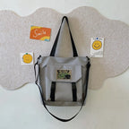 Shoulder Bag Convertible Adjustable Strap Multiple Compartments
