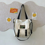 Shoulder Bag Convertible Adjustable Strap Multiple Compartments